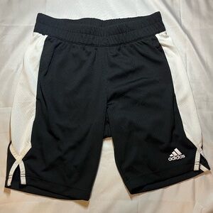 Adidas Mens S Black and White Golf Shorts